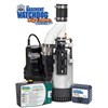 BW4000 Big Combo Combination primary pump and backup sump pump