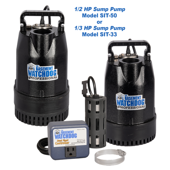 The Basement Watchdog Professional Primary A/C Sump Pump 1/2 HP SP-50T 