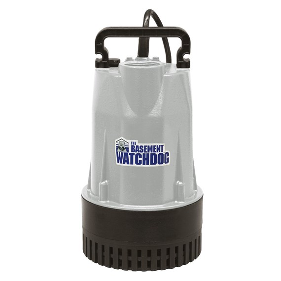 Ultra Compact And Powerful 1 2 Hp Pump Basement Watchdog Bw1050 Silver Ns Bw1050wswitch Large Bw1050wsilver Bwc1 Side
