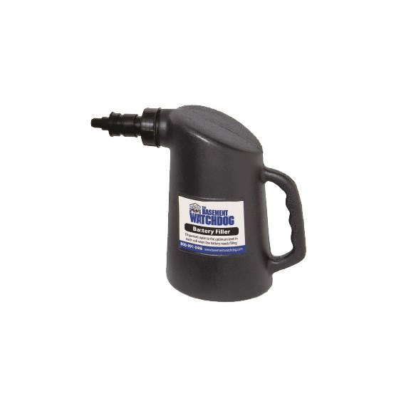 Battery Filler Bottle Basement Watchdog
