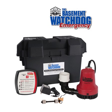 Basement Watchdog BWE Backup Sump Pump