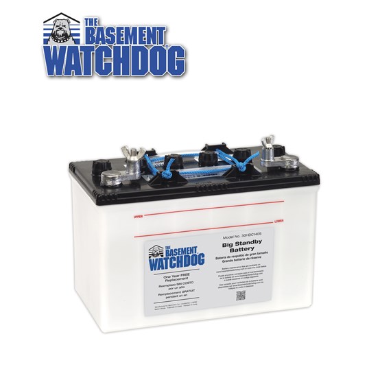 Big Wet Cell Battery Basement Watchdog