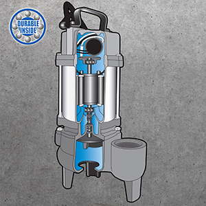 Basement Watchdog BWSS Priimary Sump Pump Is Built to Last Inside