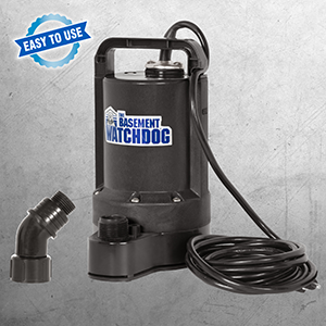 Easy-to-use Basement Watchdog Manual Utility Pump