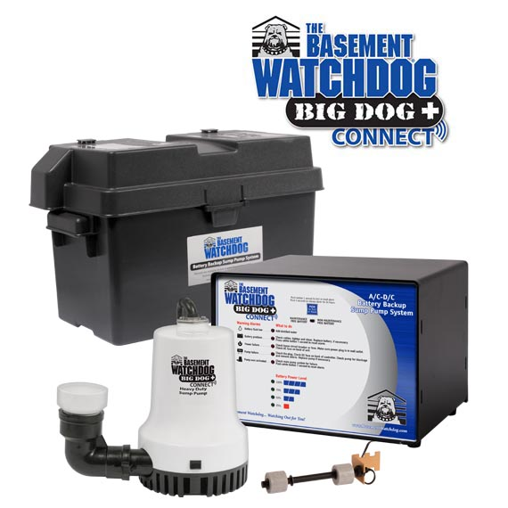 Big Dog CONNECT backup sump pump