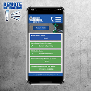 Basement Watchdog WiFi_Module Puts You in the Know While on the Go